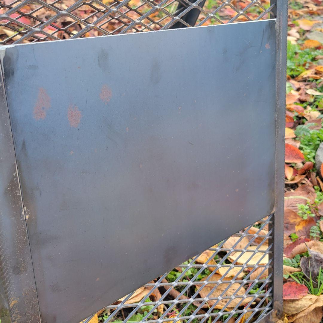 ハンドメイド　ヴィンテージ　アイアン看板　A型　インダストリアル