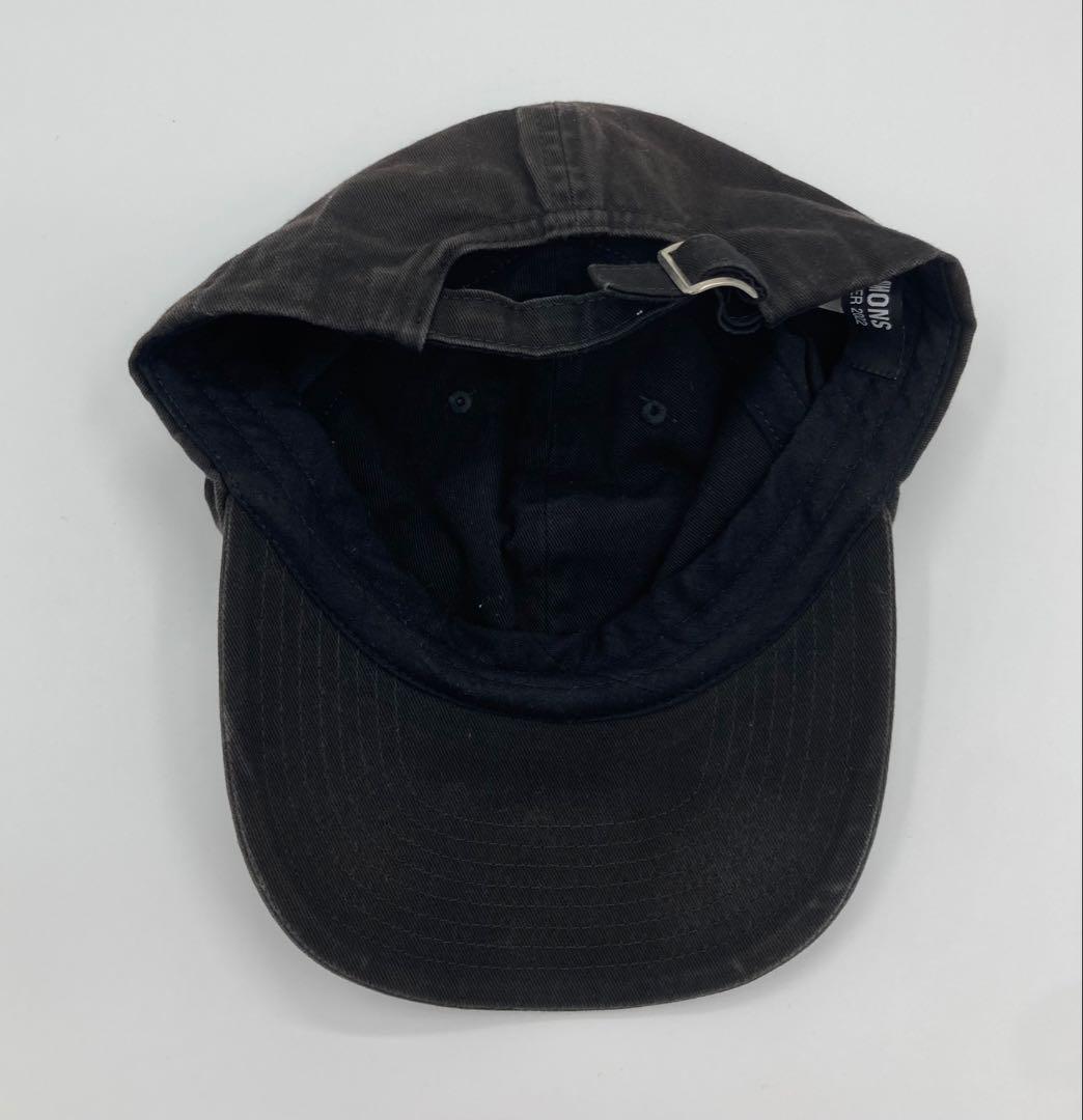 RAF SIMONS ラブシモンズ キャップ 古着 ブラック ONE