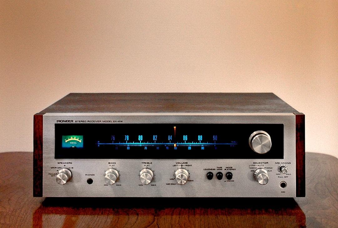 【来年度4月計画の福岡分移転のため処分価格】PIONEER SX-414 ♪