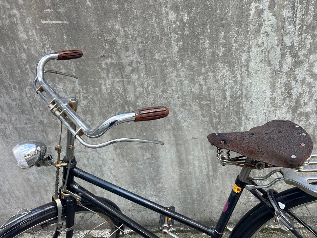 杉並区引取限定 FUJI 自転車 ロッドブレーキ 26インチ レトロ 昭和 フジ