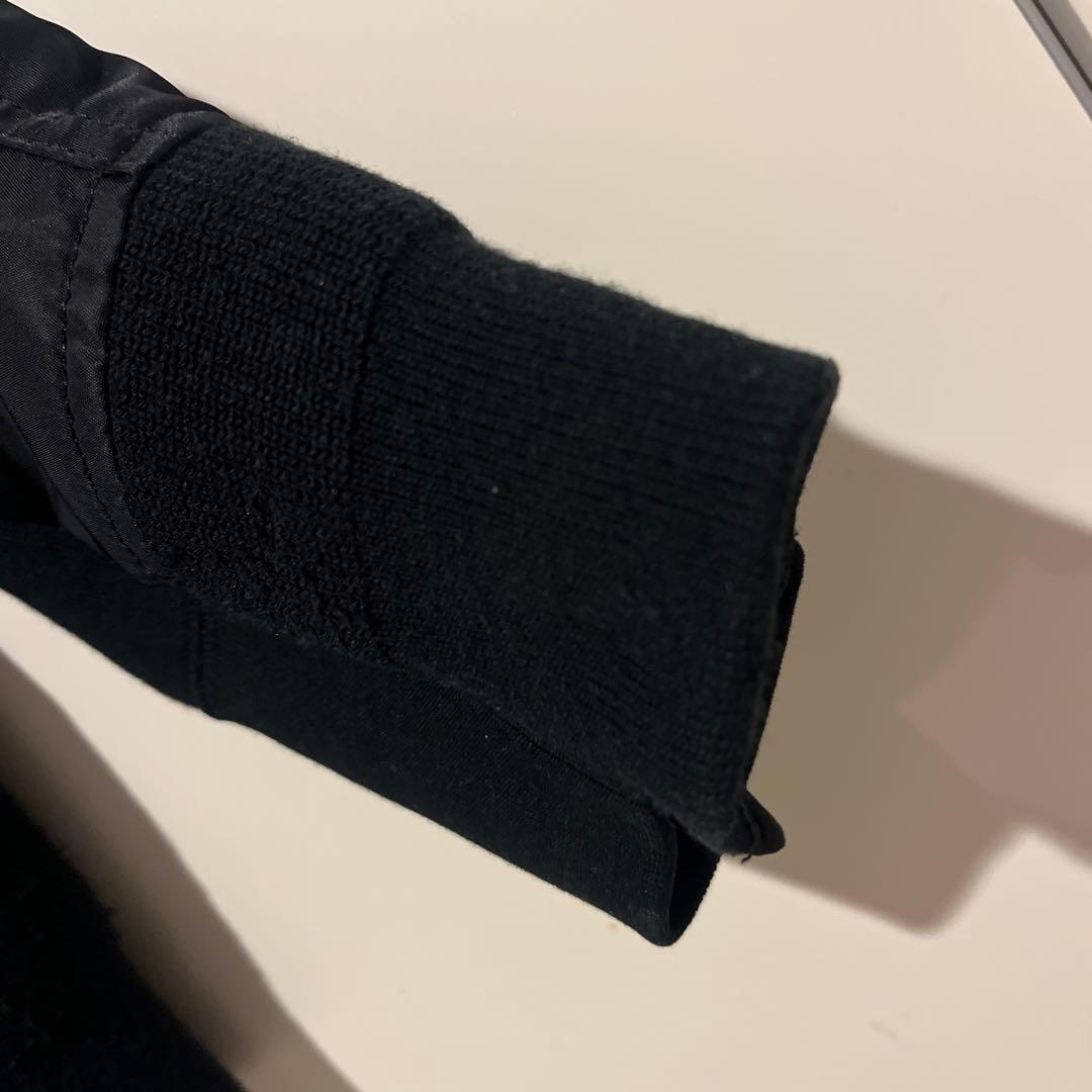 SACAI | ジップアップパーカー　ブラック