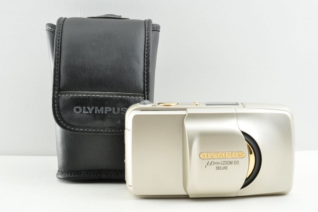 美品　OLYMPUS μ mju ZOOM 105 ミュー フィルムカメラ