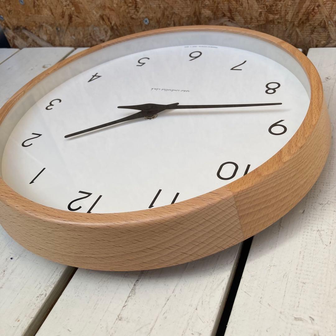 0552 Lemnos 電波時計　掛時計　Campagne　カンパーニュ　美品