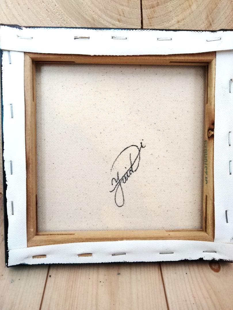 Earth/ テクスチャーアート 18×18㎝ S0 原画1点のみ モダンアート