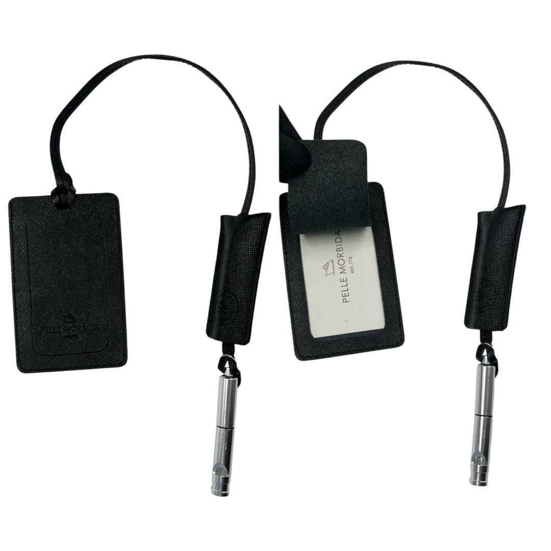 美品 ペッレモルビダ キャタピーノ ブリーフケース 2way ブラック レザー