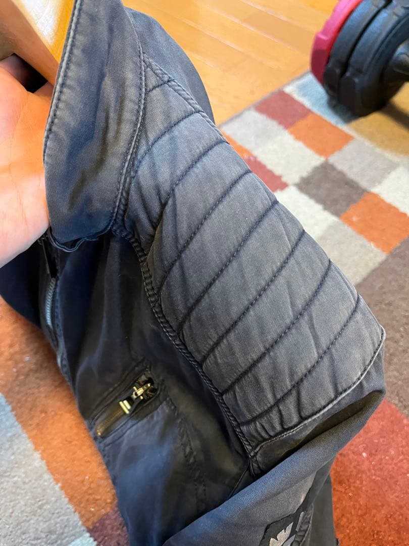 BELSTAFF V-Racer ネイビー シングルライダースジャケット