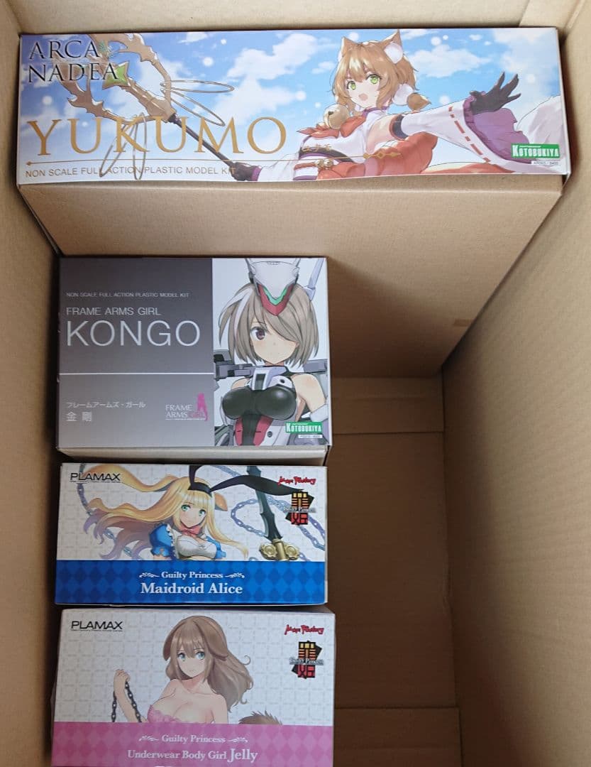 コトブキヤ等美少女プラモデルセット アルカナディア ユクモ ギルプリ フレガ