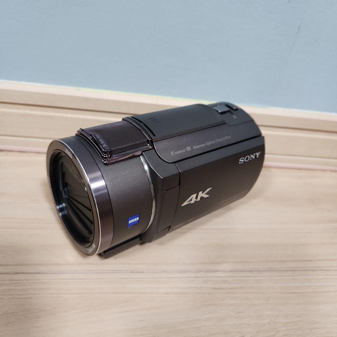 ジャンク　SONY FDR-AX40 4Kビデオカメラ 本体　中古　割れあり