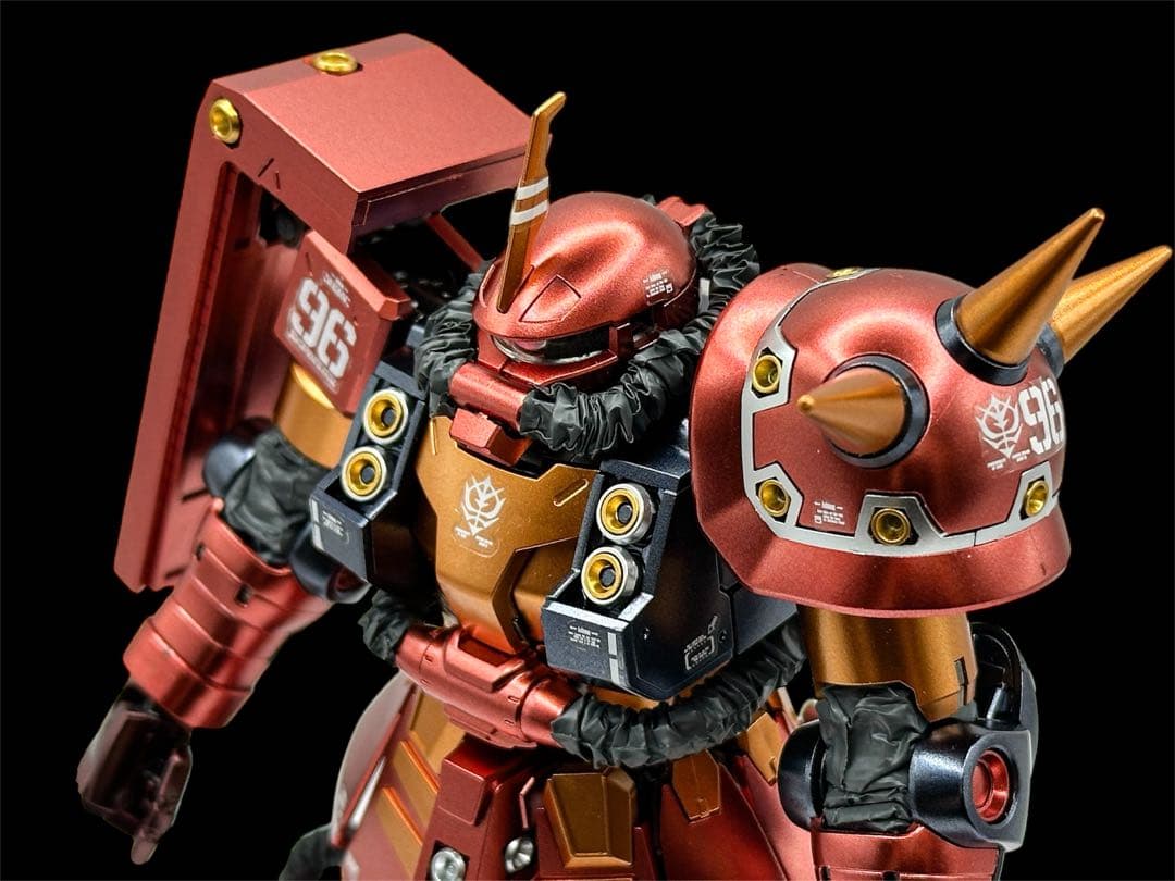 【メタリック全塗装】MG 1/100高機動型ザク \"サイコ・ザク\" Ver.Ka