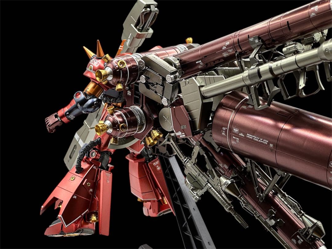 【メタリック全塗装】MG 1/100高機動型ザク \"サイコ・ザク\" Ver.Ka