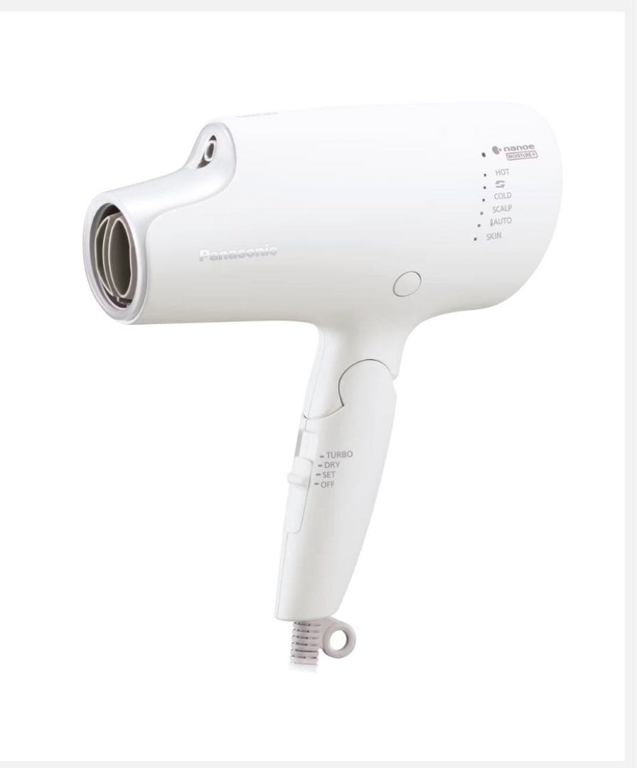 パナソニック Panasonic ヘアードライヤー ナノケア EH-NA0G-W