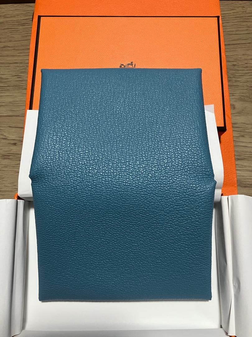 新春値下げ‼️【新品未使用】HERMES カルヴィデュオ 刻印K ブルージーン