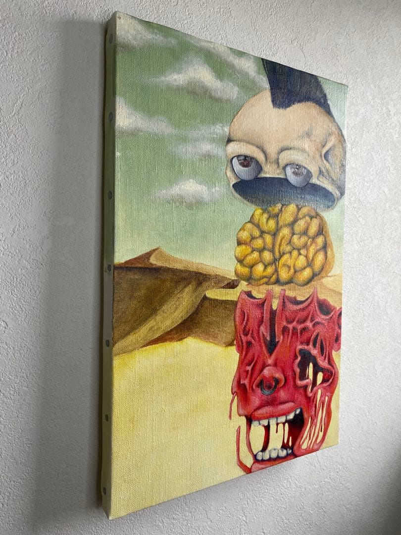 解体新書　アート　現代アート　油絵　インテリア　個性的　ダリ　絵画　おしゃれ雑貨