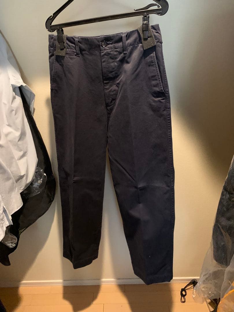 パンツ AURALEE WASHED FINX CHINO WIDE PANTS 3