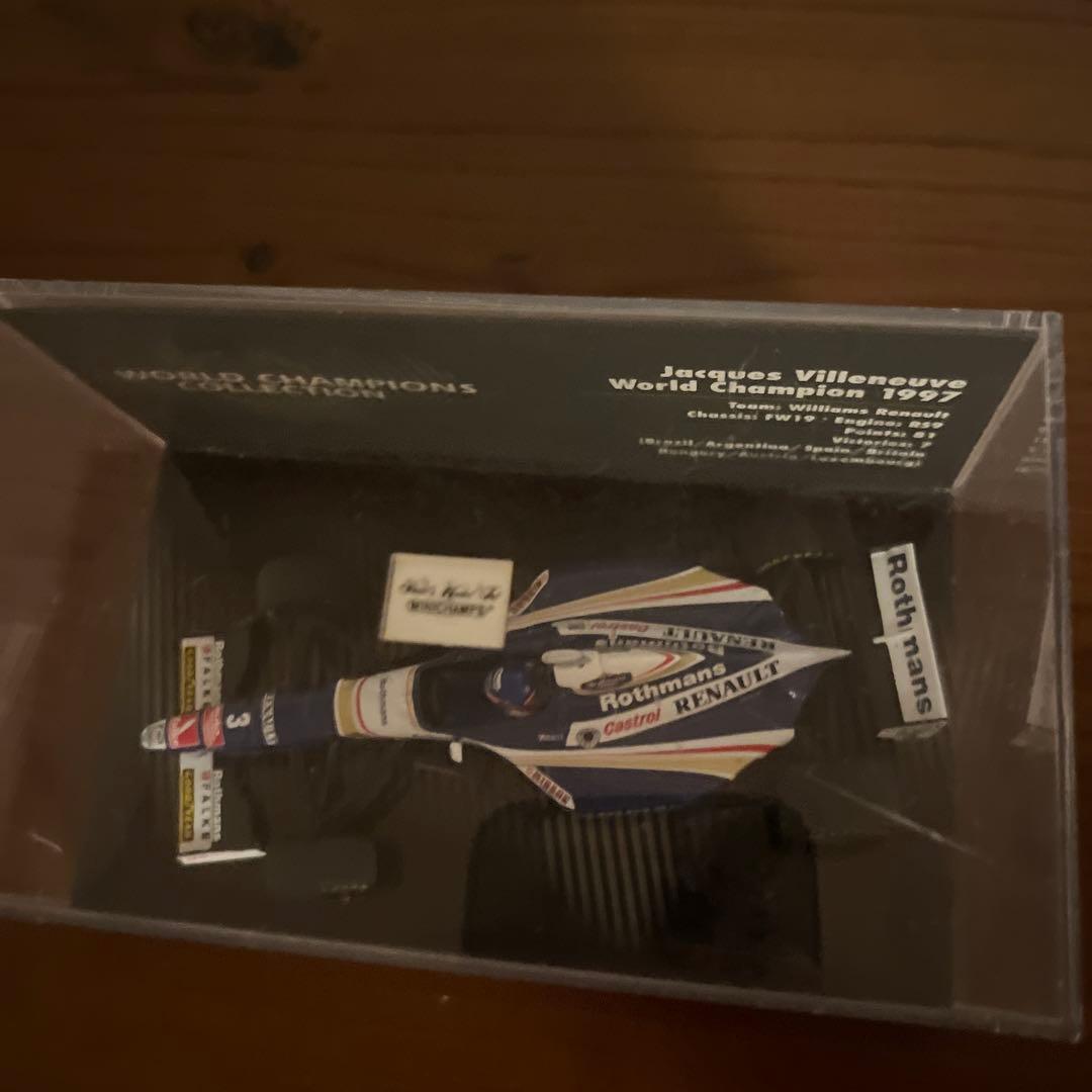 ウィリアムズ・ルノー FW19 ミニカー 1997年チャンピオン