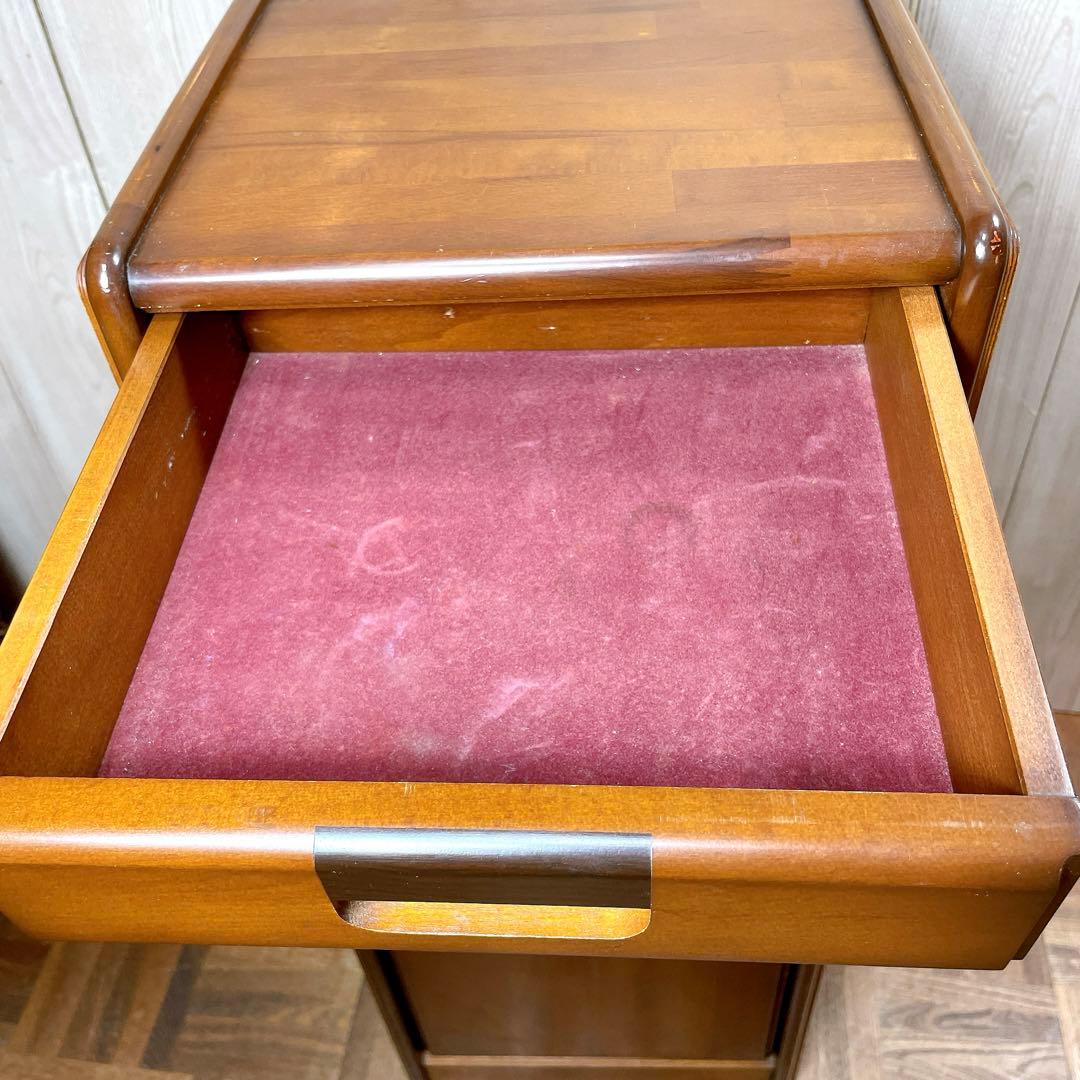 希少！ソニア　電話台 サイドラック チェスト 昭和レトロ コロニアル