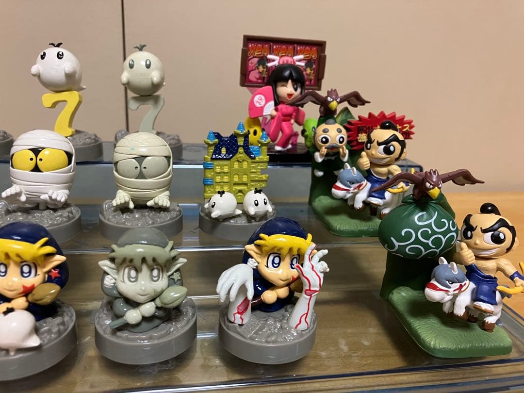 海物語・大工の源さん・モンスターハウス・吉宗　フィギュアセット　パチンコ・スロ