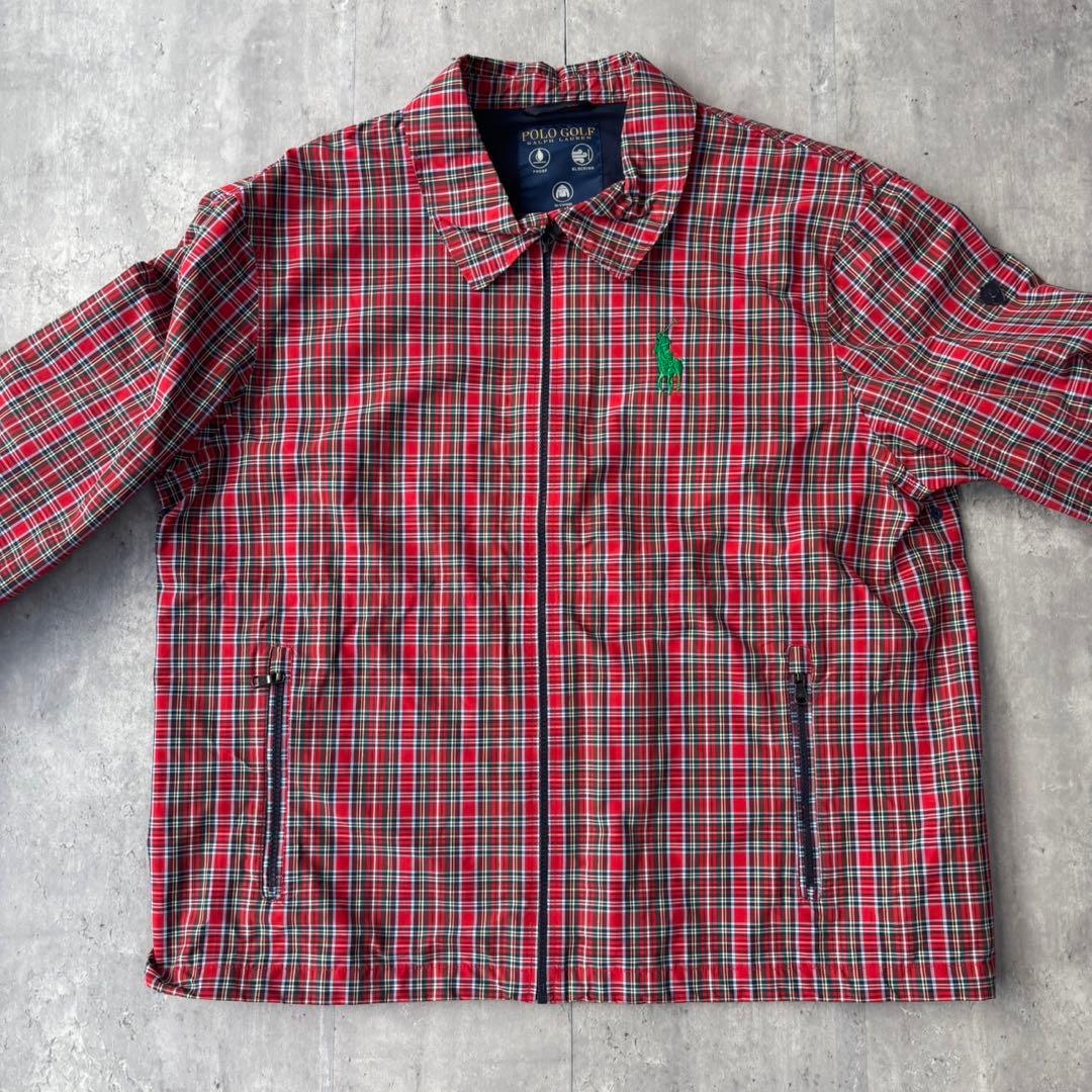 ラルフローレPolo GOLFチェック柄 スイングトップ