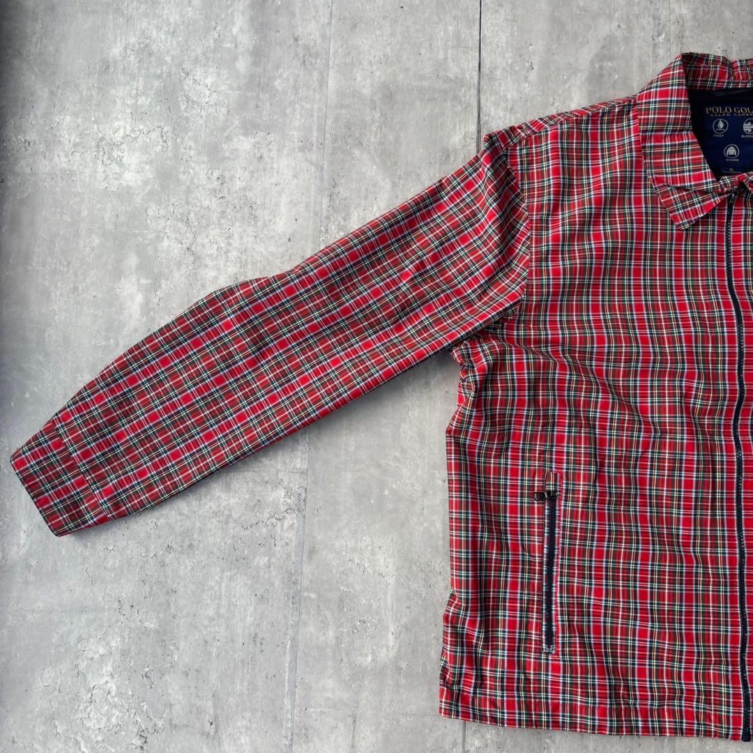 ラルフローレPolo GOLFチェック柄 スイングトップ