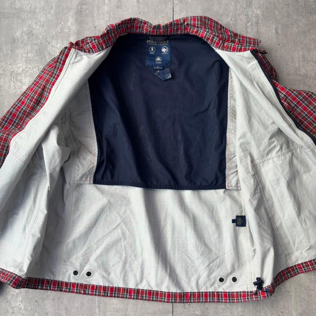 ラルフローレPolo GOLFチェック柄 スイングトップ