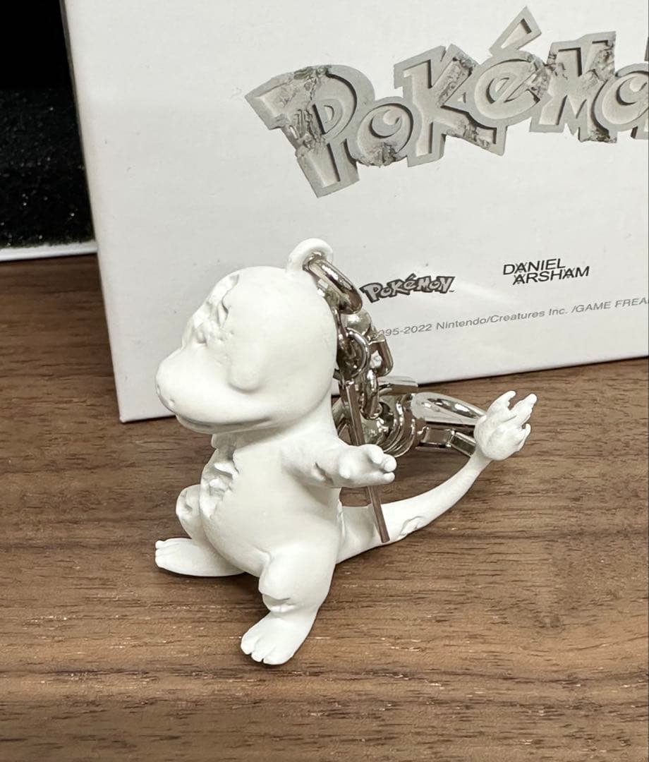 ポケモン ヒトカゲ ダニエルアーシャム　コラボ　キーホルダー