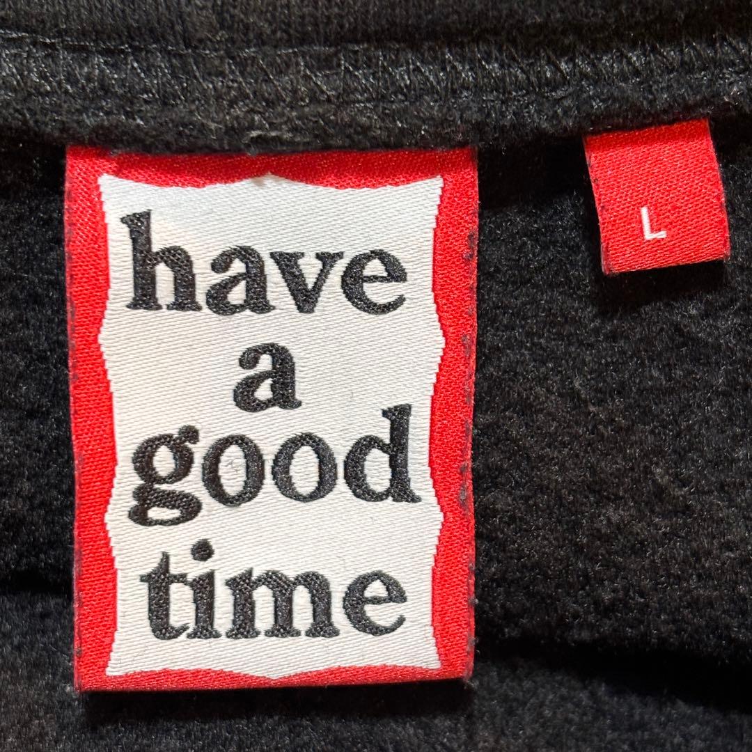 have a good time フーディ　Ｌ　ブラック