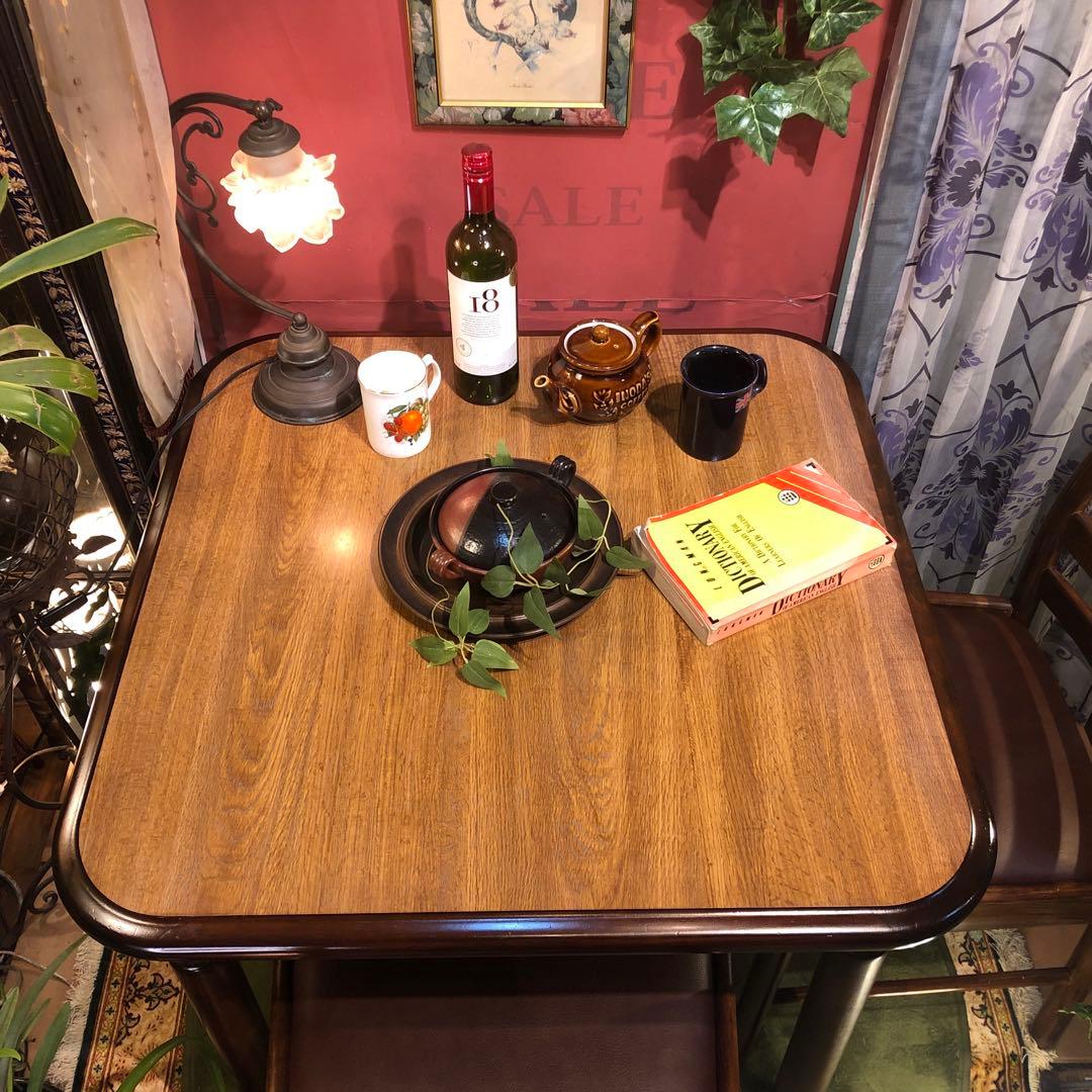 Daichi ヴィンテージ コロニアル コンパクトダイニングテーブル