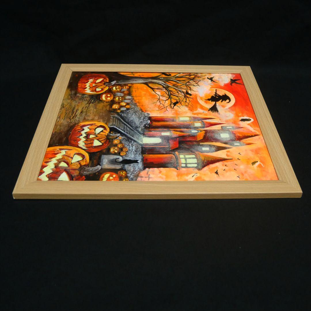 油絵 油彩 油彩画 絵 絵画 絵【ハロウィン】