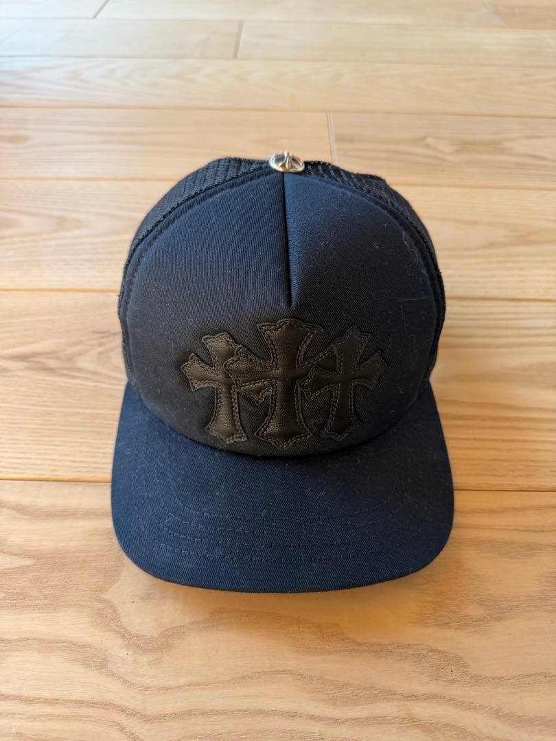 Chrome Hearts ブラックキャップ メッシュバック