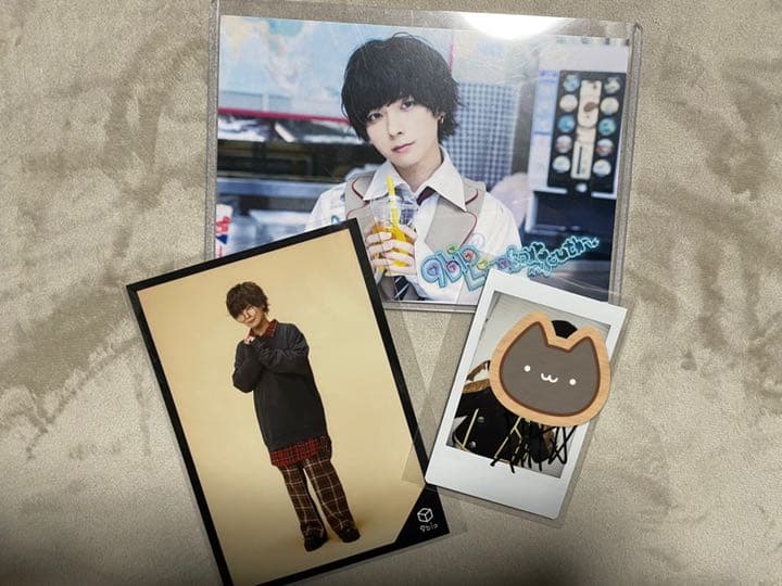 9bic 仮屋瀬さつき　ピンチェキ　サイン入り