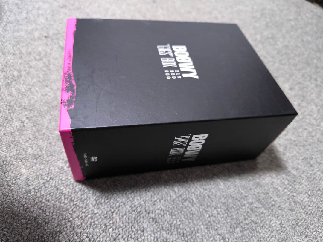 BOOWY ボウイ GIGS BOX DVD 8枚組