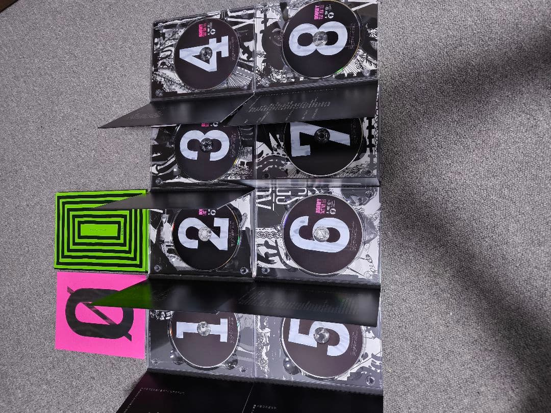 BOOWY ボウイ GIGS BOX DVD 8枚組