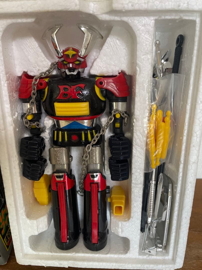 ポピー 超合金 バトルフィーバーJ バトルロボ　美品　昭和レトロ　特撮