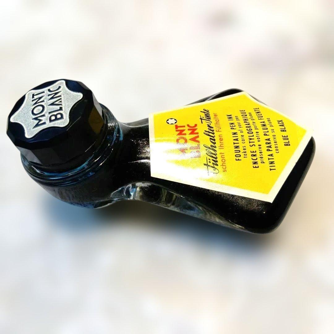 【ビンテージ】モンブラン No.32 万年筆 グリーン 585　＆インクボトル