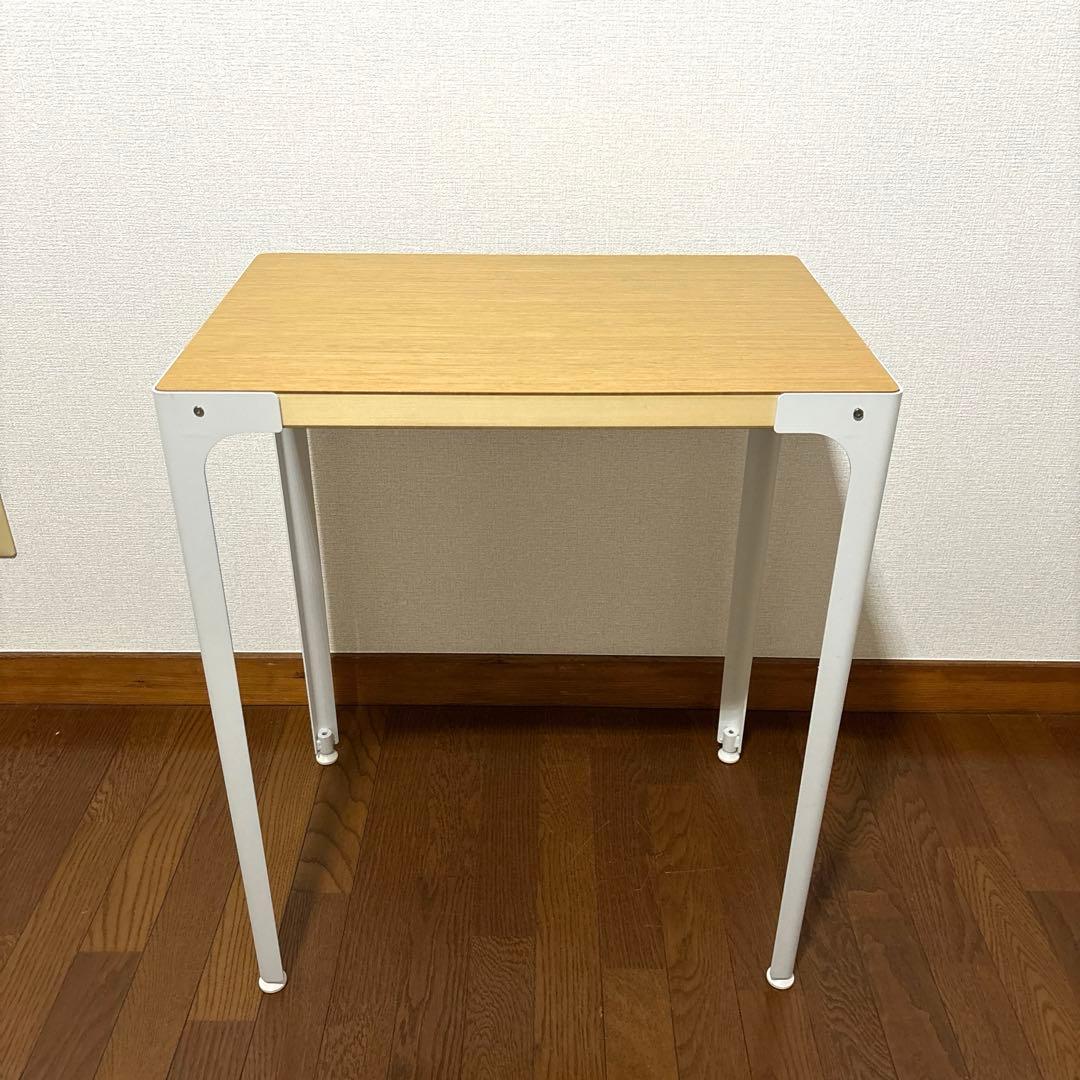 【極美品】無印良品 スチール脚 木製デスク 廃盤 希少