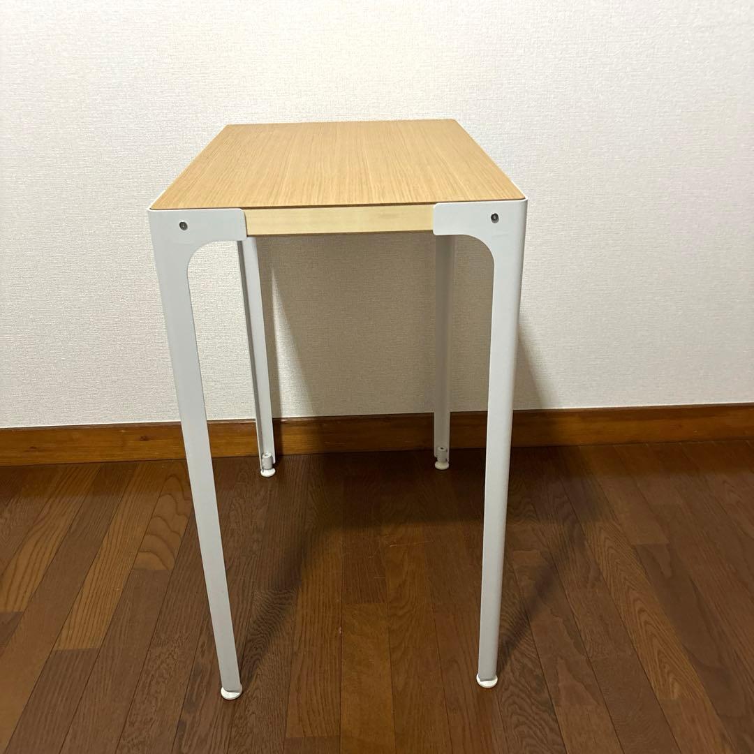 【極美品】無印良品 スチール脚 木製デスク 廃盤 希少