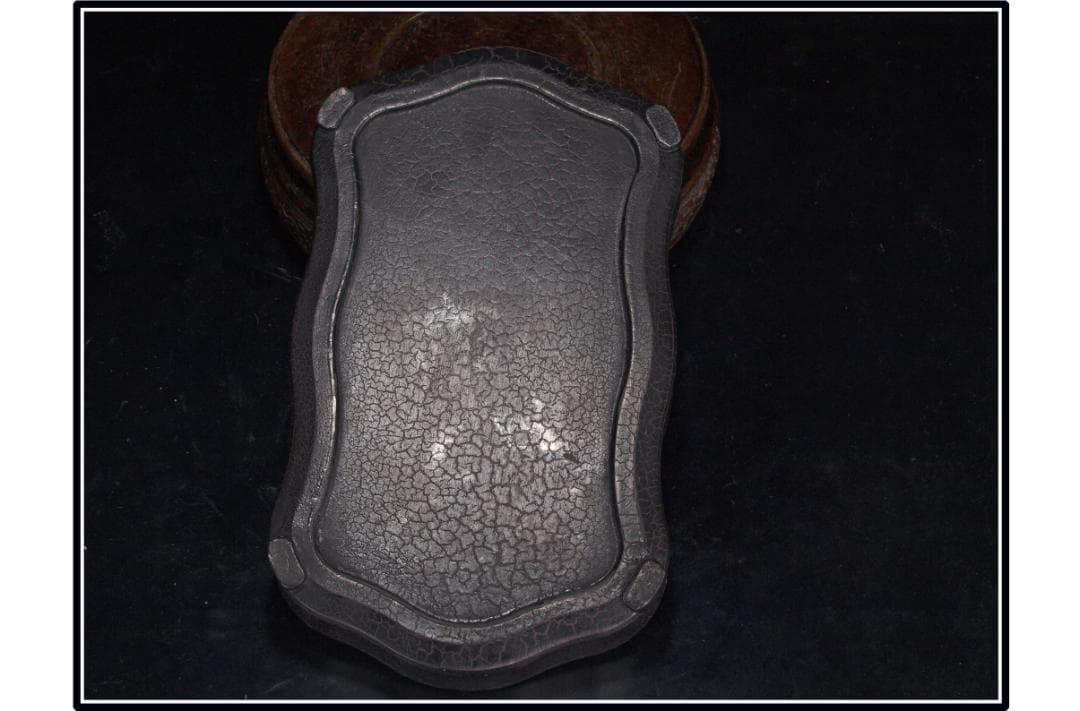 中国清時代端溪古硯　ケース付き※激安骨董品 DE1061B11-3