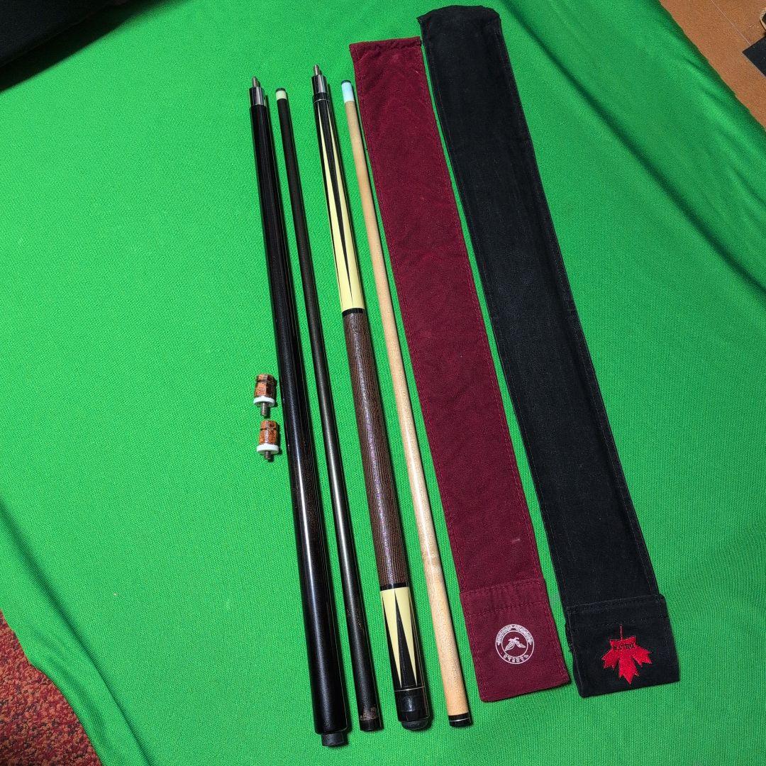 ビリヤードキュー 2本セット