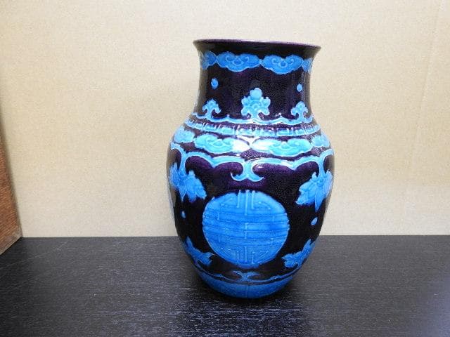 偕楽園花瓶　保存箱　ＭＡ385