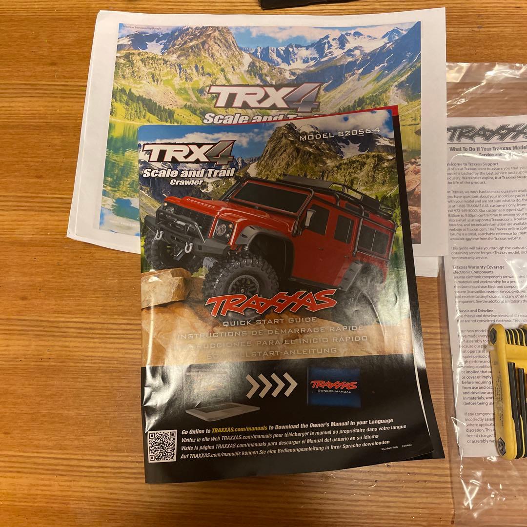 Traxxas TRX4ディフェンダートラクサス