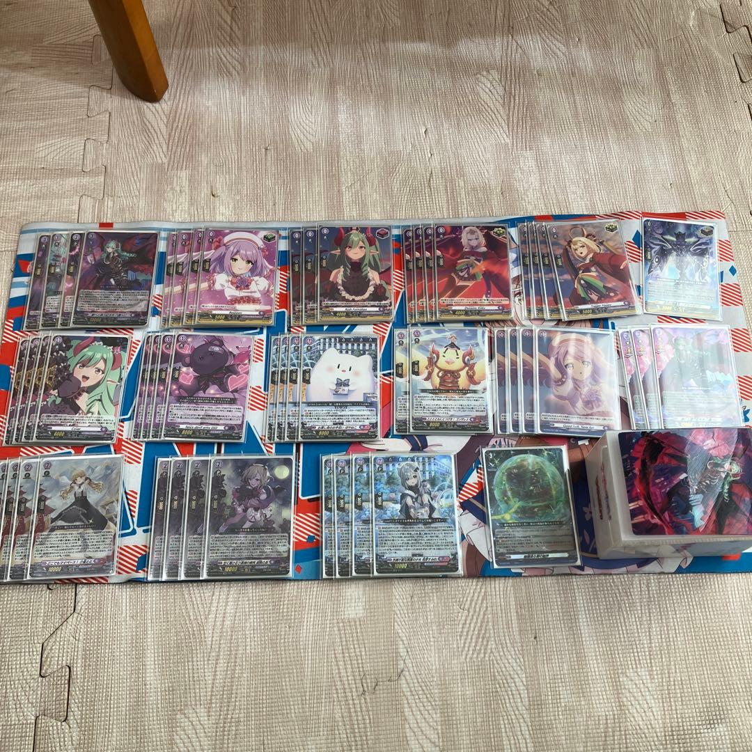 ヴァンガード ぶいすぽ　八雲べに デッキ スリーブ、デッキケース付き