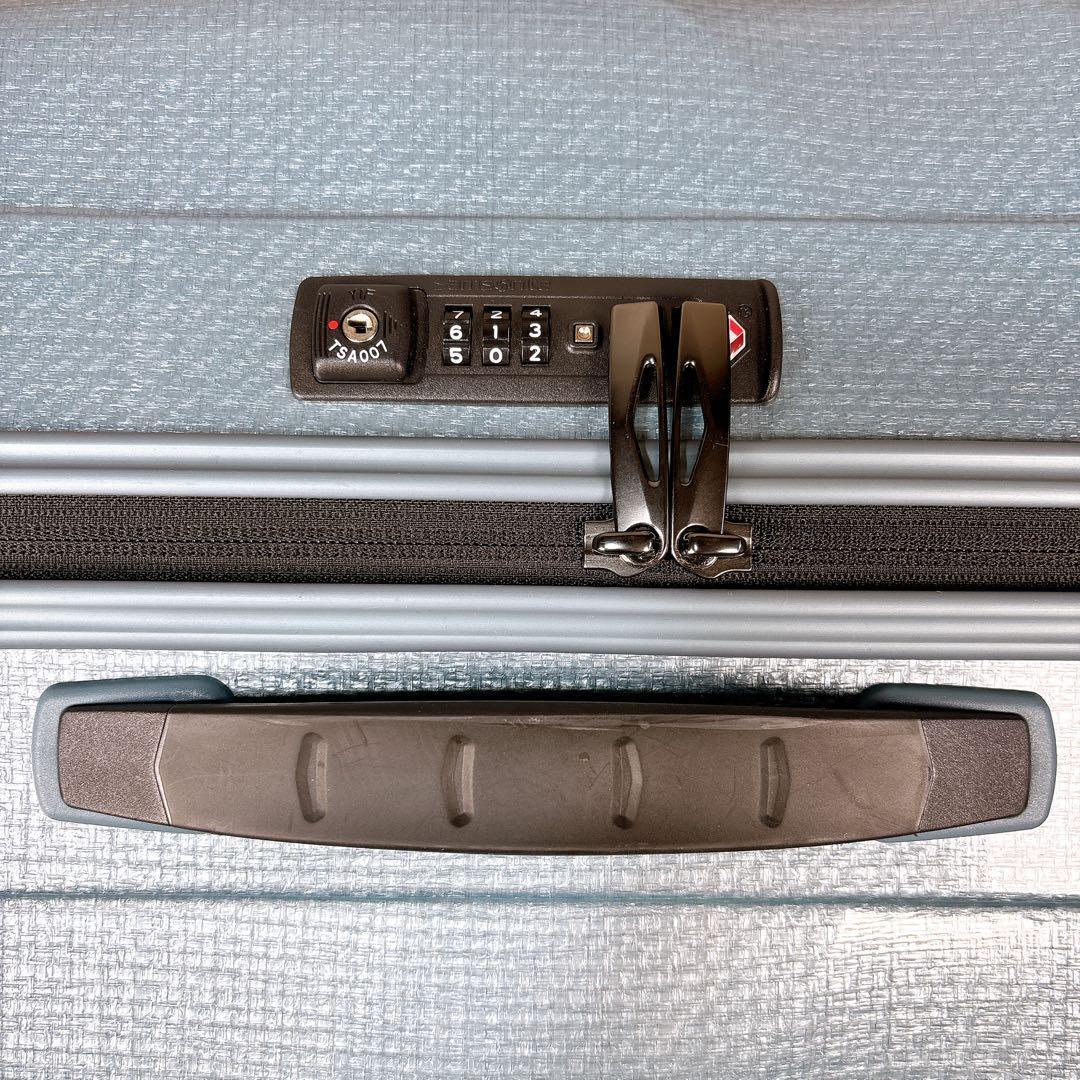 【極美品】SAMSONITE 68L コスモライト スピナー69 アイスブルー