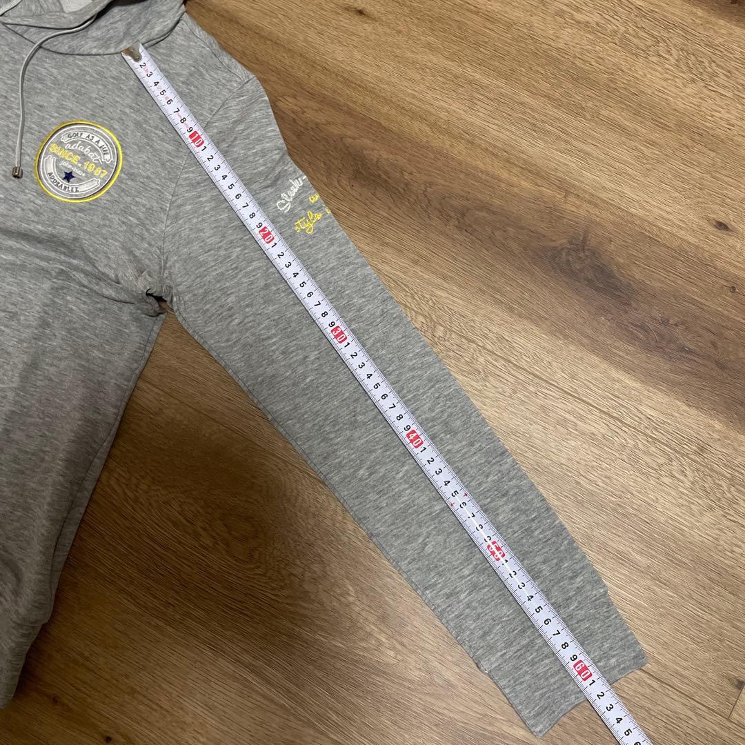 値下げ！【新品】アダバット　ゴルフ　レディース　サイズ38 ハイネック　グレー