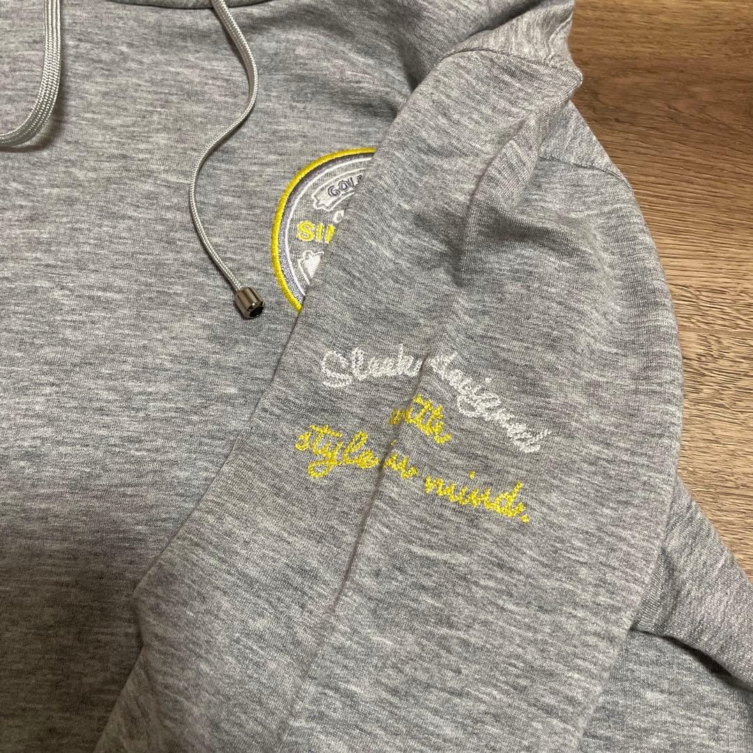 値下げ！【新品】アダバット　ゴルフ　レディース　サイズ38 ハイネック　グレー