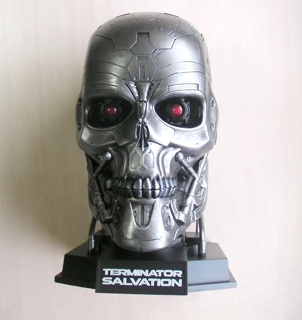 ターミネーター4　ヘッド　フィギュア　1/1　新品（★開封&動作確認済）F428