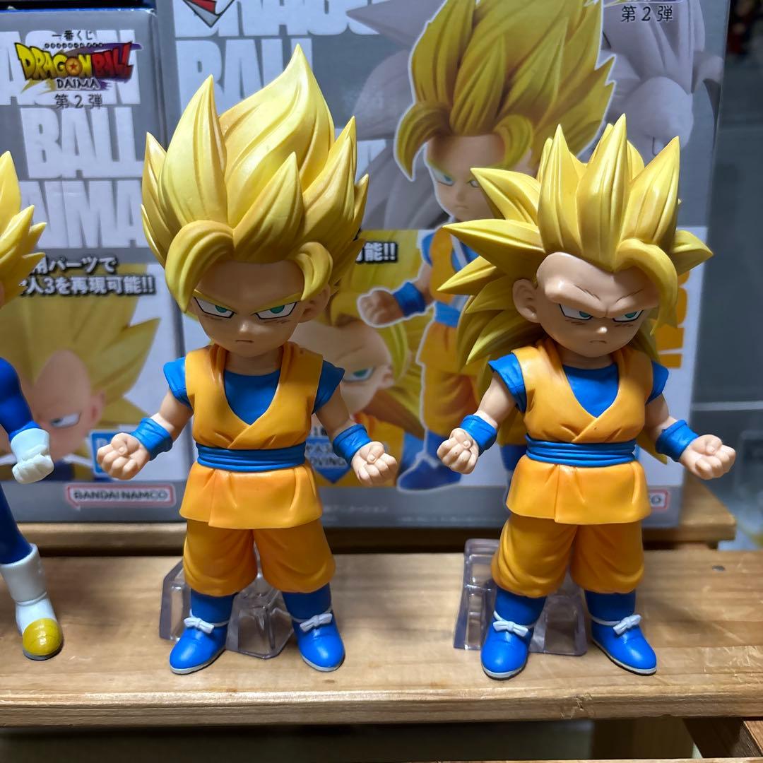 一番くじ ドラゴンボールDAIMA 孫悟空 ベジータ 4体セット