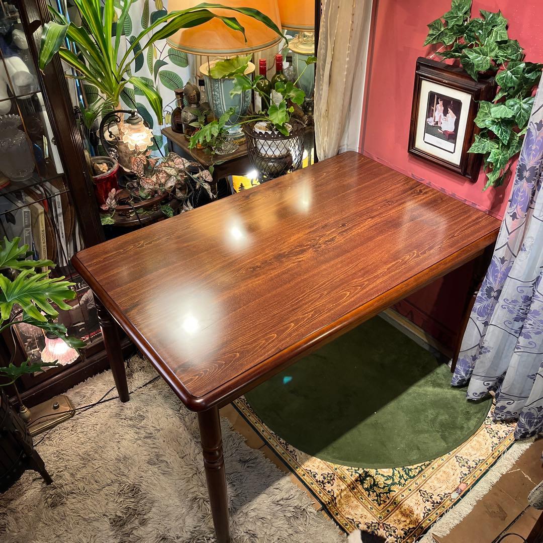 ヴィンテージ コロニアル ST メラミントップコンパクトダイニングテーブル