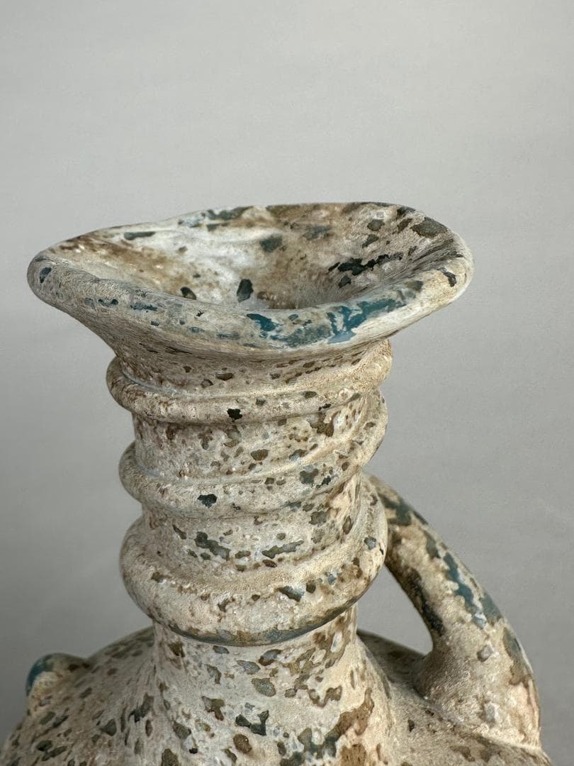 ローマガラス　羅馬硝子　花瓶　花入　花器　時代物