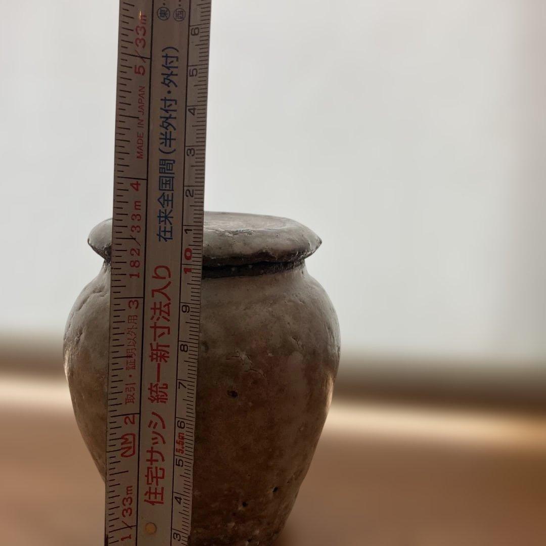 小野象平　壺 高さ約10cm