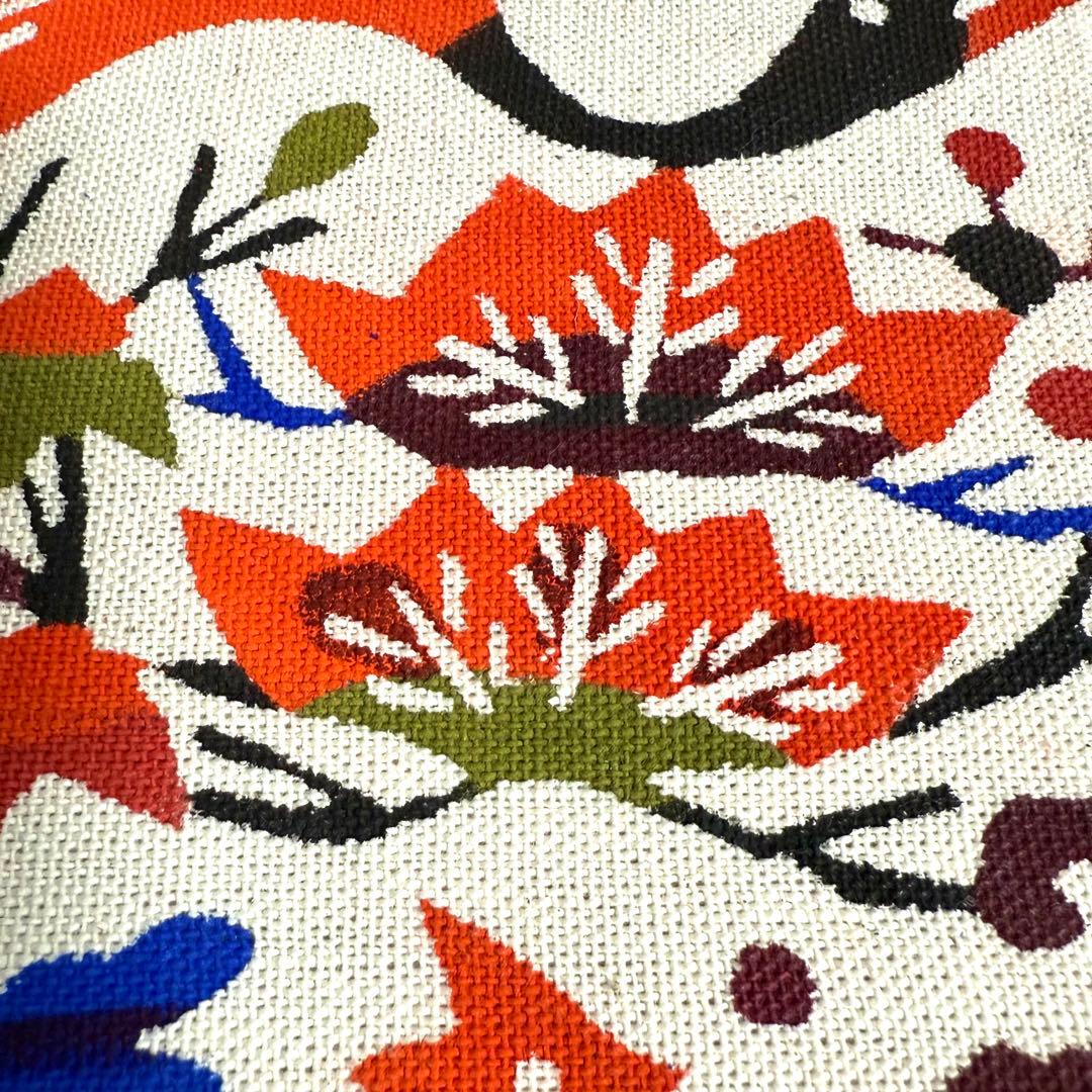 【希少】柚木沙弥郎 型染め 布絵 額装 鳥 松竹梅 鶴亀 民藝